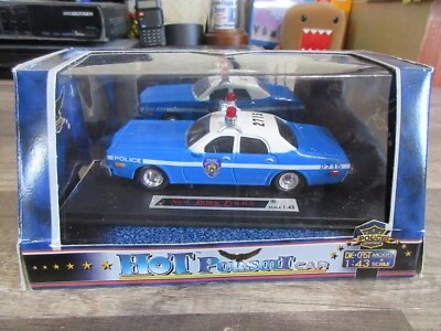Dimension 4 Hot Pursuit New York City Police NYPD 1978 Plymouth Fury 1:43 RARE - Image 1 of 4