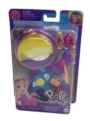 Mattel Polly Pocket Clip and Comb Pool Compact Set NEW IN BOX!! - Image 1 of 3