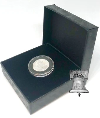 Estuche de almacenamiento porta monedas PB1 Air-Tite negro caja de regalo + cápsula modelo A 10 mm-20 mm Foto 1 de 4