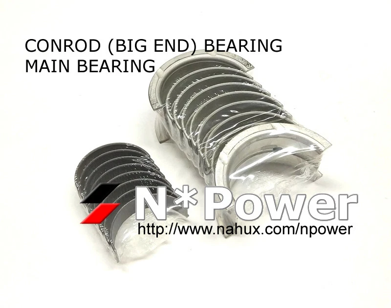 STD CONROD & MAIN BEARING SET MAZDA B6 SOHC DOHC BP 1.8 323 MX-5 CAPRI LASER - image 1 of 1