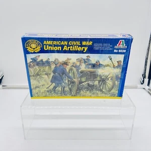 AMERICAN Civil War Union Artillery ITALERI 6038 Model Kit 1:72 Open Box INTACT - Picture 1 of 5