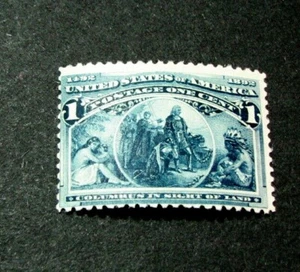 US Stamp Scott# 230 Columbus in Sight of Land 1893 MNH  L476 - Picture 1 of 2