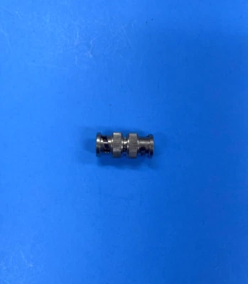 7A 1-qty Connector RF Coaxial Plug Male/Male - Image 1 of 2
