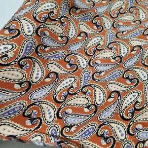 Tela de viscosa floral cachemira material de costura artesanía 150 cm de ancho - Imagen 1 de 4