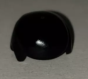 Lego Stück Teil Minifiguren Zubehör Haar männlich schwarz Standard glatte Kappe Perücke Stadt! - Bild 1 von 10