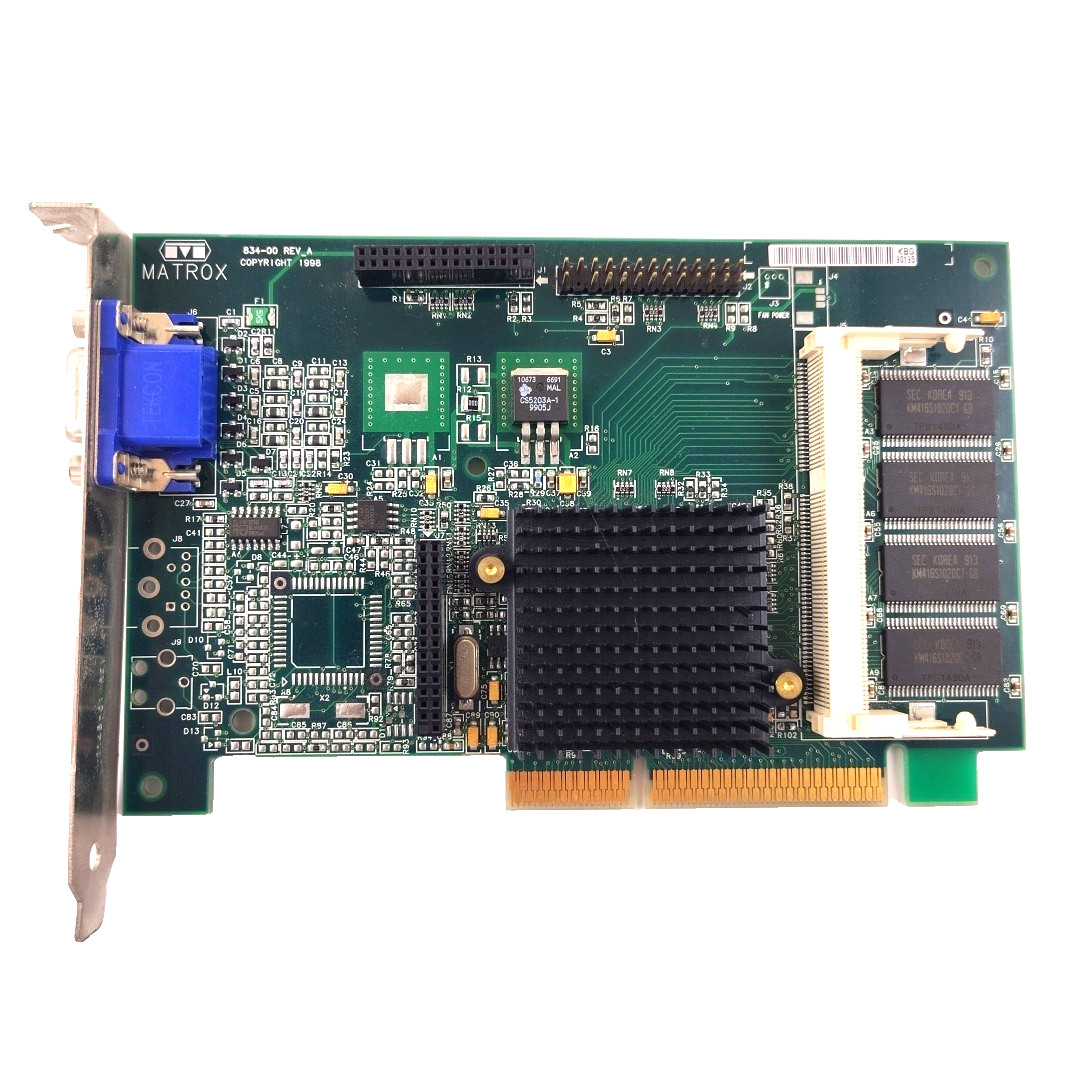 Matrox Millennium II WRAM 8MB PCI 動作確認済 Matrox Millennium II