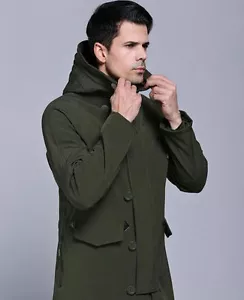 Outdoor Waterproof Tactical Stealth Hoodie N-3B Soft jacket TAD Sharkskin Jacket - Picture 1 of 9