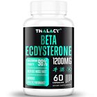 Thalacy 1200Mg Beta Ecdysterone Supplement 98% Maximum Purity Ecdysterone Sup...