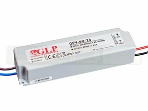 Trasformatore LED 60W 2,5A 24V Alimentatore Impermeabile Trasformatore per Strisce LED - Foto 1 di 1