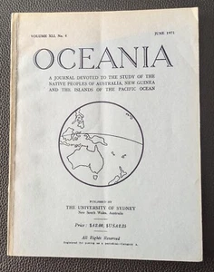 Oceania Journal Volume XLI No 4 June 1971 - Picture 1 of 6