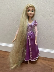 SELTEN 2010 Lametta Haar Disney Store 16" verhedderte Rapunzel singende Puppe - Bild 1 von 11