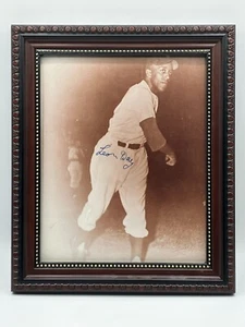Leon Day Framed 8 x 10 Photo with Autograph 10.5" x 12.5" Frame Auto Signed HOF - Picture 1 of 2