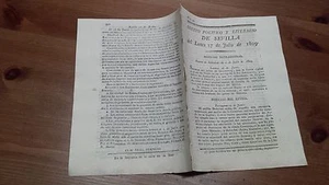 Núm 42 Correo Politico y Literario de Sevilla  Lunes 17 Julio 1809 Tarragona.... - Bild 1 von 1