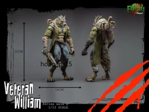 Used Maestro Union 1/12 Veteran William Werewolf Action Figure Model Toy Gift - Picture 1 of 11