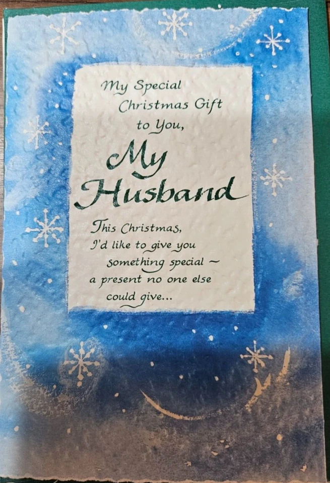 Tarjeta de Navidad de esposo GC13 Foto 1 de 1