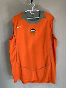 Valencia Training Football Vest Shirt Nike Vintage Jersey Size XL - Picture 1 of 12