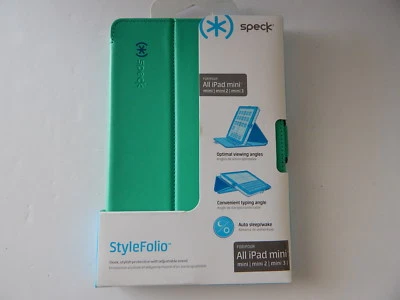 Speck Product StyleFolio Case & Stand for iPad Mini/Mini2/Mini3 Malachite Green - Image 1 of 4