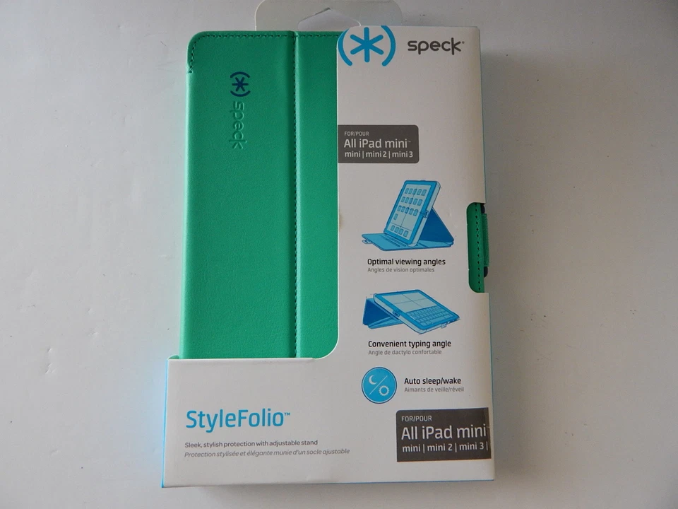 Speck Product StyleFolio Case & Stand for iPad Mini/Mini2/Mini3 Malachite Green - Image 1 of 4