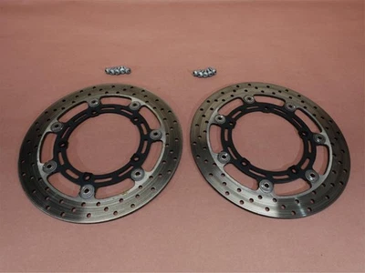 Discos de rotor de freno delantero Yamaha FZ6-S FZ6S FZ6 FZ600 2004-2009 Foto 1 de 4