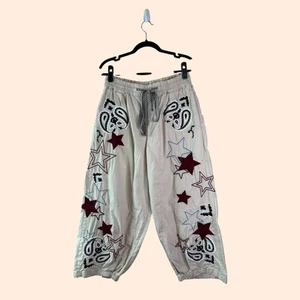 Free People Aria Embroidered Pants - Picture 1 of 9