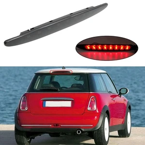 Lente ahumada roja 8 LED montaje alto tercera luz de freno para primera generación MINI Cooper 2002-06 - Imagen 1 de 9