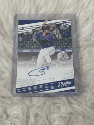 2021 Panini Chronicles - Prestige Autographs Josh Fuentes #PR-JF (AU) - Image 1 of 2