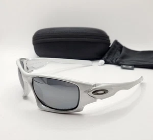 Gafas de sol OAKLEY personalizadas TEN X blancas cromadas con iridio negro polarizadas RARAS 9128 - Imagen 1 de 14