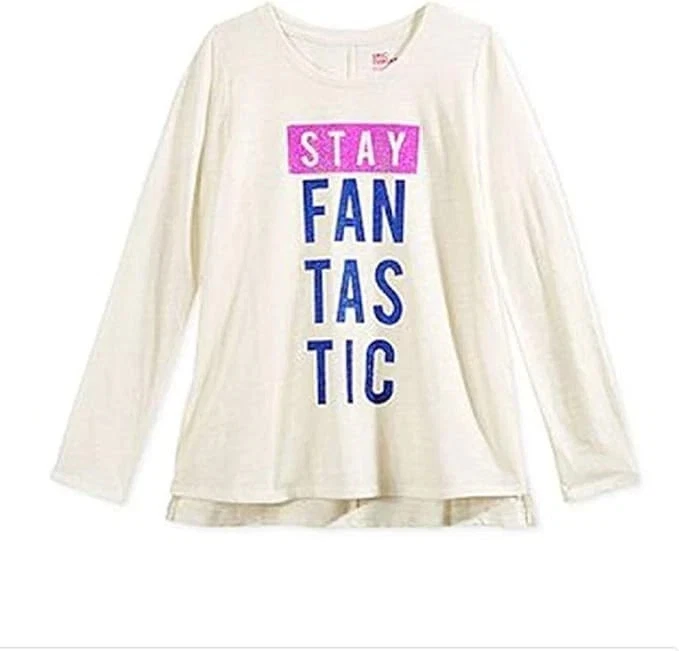 NWT Epic Threads Graphic-Print T-Shirt Big Girls 'Stay Fantastic' - Image 1 of 1