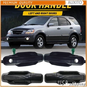 Front+Rear Left+Right Side Exterior Door Handle for 2003-2009 Kia Sorento LX EX - Foto 1 di 8