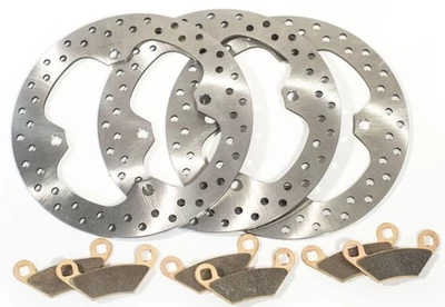 2012 2013 Polaris Sportsman XP 850 Touring EPS Front & Rear Brake Rotors & Pads - Image 1 of 4