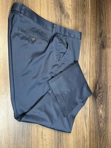 Bonobos Monday Straight Leg Chino Flat Front Blue Men's Dress Pants Size 38x34 - Picture 1 of 10