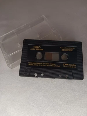 FORD AUDIO SYSTEMS Vintage Demo Cassette Tape. Various Artists. Free Shipping! - Image 1 of 2