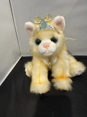 Vintage Aurora “Catapillars” Gemstone Yellow Fairy Kitty Wings Plush 2001 - Image 1 of 4