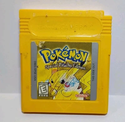 Pokémon Yellow Version Special Pikachu Edition (Nintendo Game Boy, 1999) Tested! - Image 1 of 4