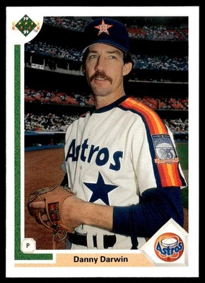 1991 Upper Deck Danny Darwin Houston Astros #586 - Image 1 of 2