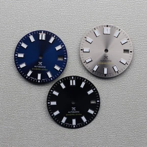 Quadrante meccanico quadrante verde luminoso Sunburst per movimento NH 35/NH36/4R/6R - Foto 1 di 10