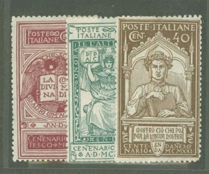 Italy #133-135 Mint Hinged (SCV=$19.50) - Picture 1 of 1
