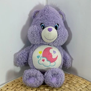 Care Bear Sweet Dreams 13 Zoll Plüschtier Stofftier lila leuchtet im Dunkeln 2015 - Bild 1 von 5