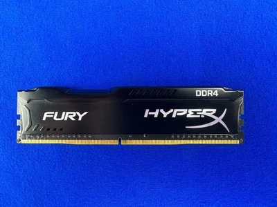 HyperX 4GB DDR4-2400 Desktop RAM – KHX42C15FBK2/8-SLV – Tested Stable - Image 1 of 4