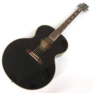 Gibson Historic Collection J-180 Acoustic Guitar Ebony Used from Japan F/S - Picture 1 of 12