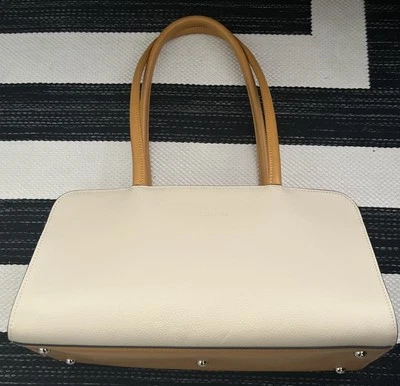 BOSTANTEN женщин кожаная Дамская сумка дизайнерская сумка верхняя ручка наплечная сумка с короткими ручками Camel - Изображение 1 из 4