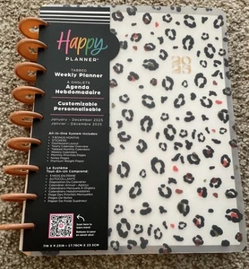 Happy Planner Disc-Bound 12-Month Planner Jan - Dec. 2025 Wild Heart - Picture 1 of 10