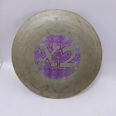 Used Discraft Elite-X X-2 PFN Patent # Old Run 175g Brown OOP Rare Good No Ink - Image 1 of 4