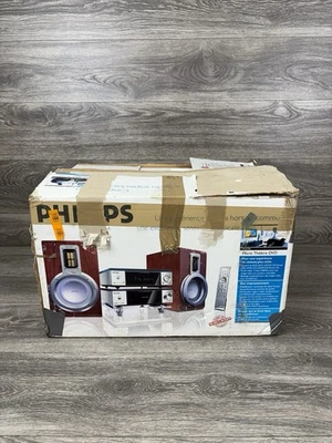 Philips MCD708 Micro Theatre System DVD/CD Player, Tuner, Speakers - Image 1 of 4