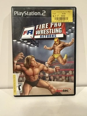Fire Pro Wrestling Returns (Sony PlayStation 2, 2007) - в коробке полный комплект - Изображение 1 из 4
