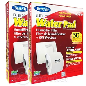 PACK de 2 filtros humidificadores antimicrobianos BestAir Water Pad ELITE Honeywell A35-W - Imagen 1 de 2