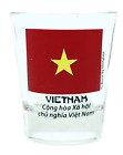 VIETNAM FLAG SHOT GLASS SHOTGLASS