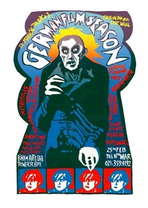 NOSFERATU - 70er Jahre DEUTSCHE FILMSAISON F.W. Murnau UK 23x36 Poster - Bild 1 von 2