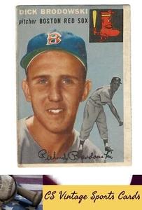 1954 Topps #221 Dick Brodowski - Picture 1 of 2