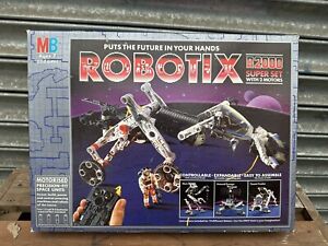 MB robotix R2000 Super Set INCOMPLETE Split To Side Of Box SEE PICS